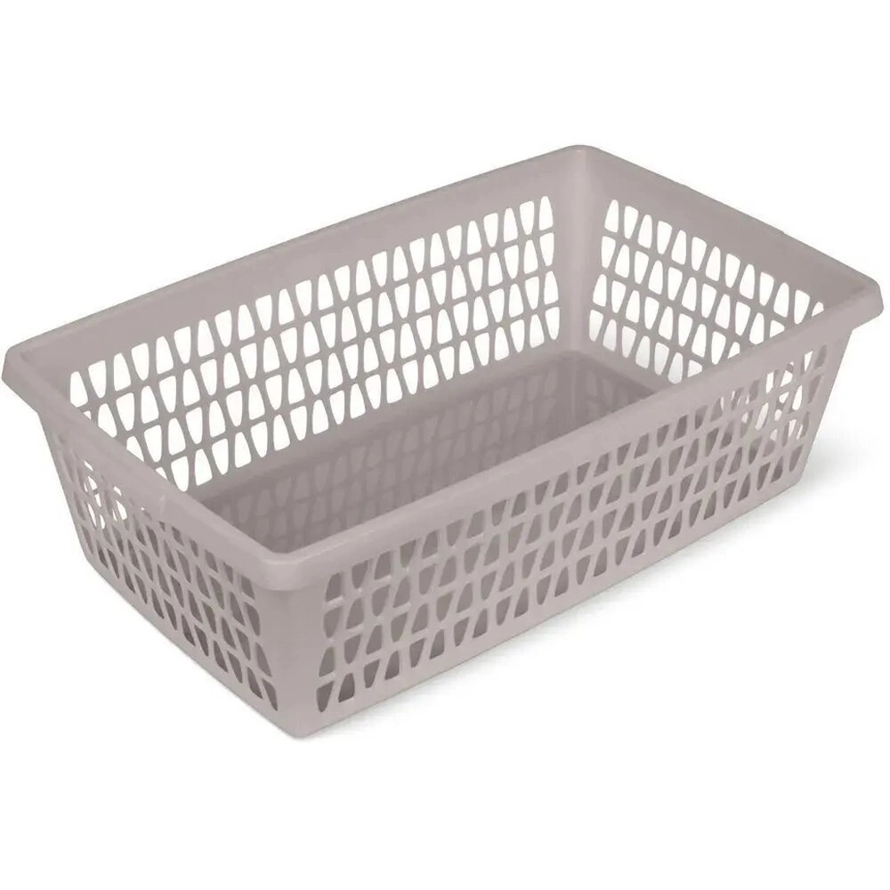 Корзина для хранения Велетта 34х10см коричнево-серая С713КСЕР