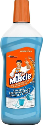 Mr. Muscle 500мл. Ср-во д/мытья пола и др. поверх-ей После Дождя