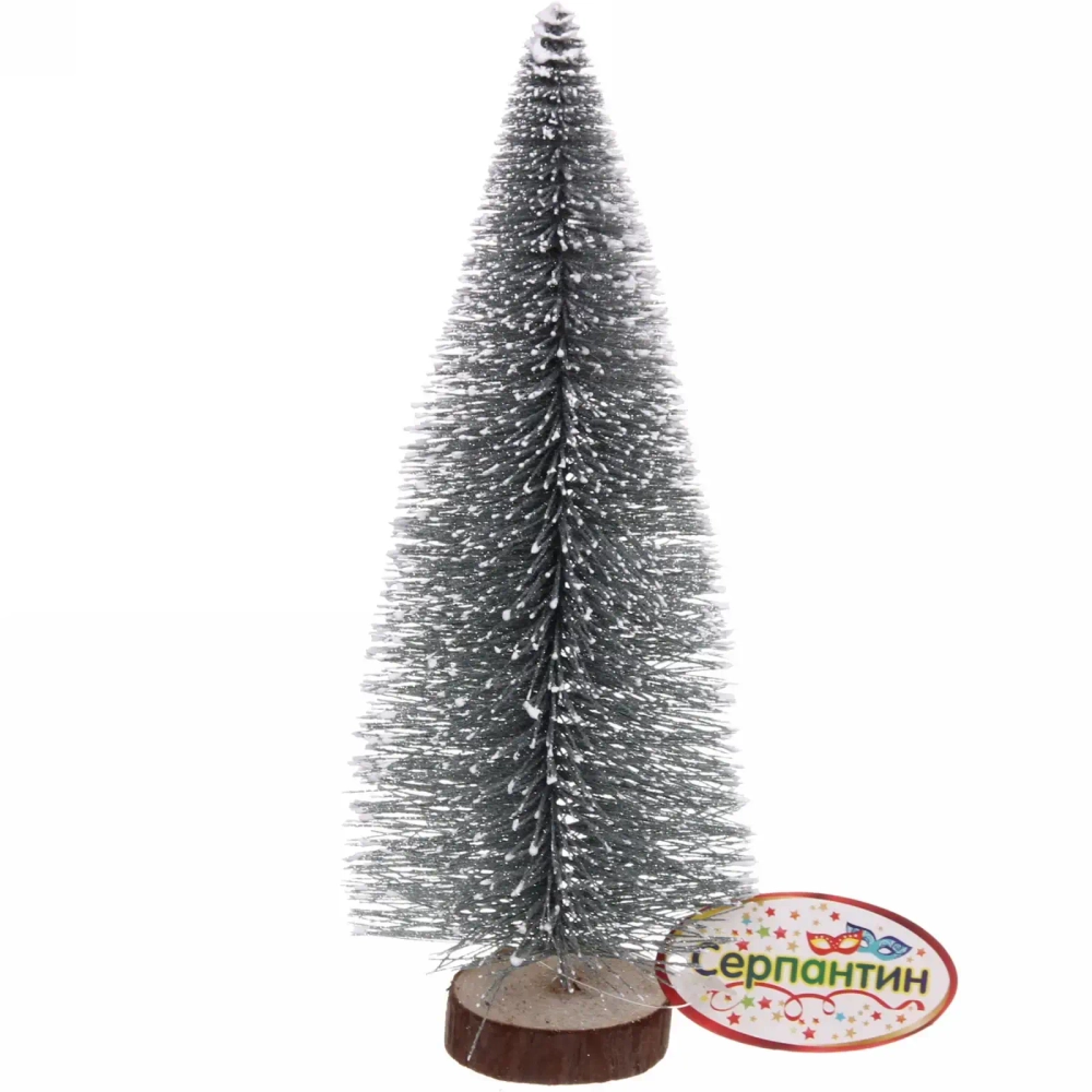 Ёлка декоративная «Сказочное сияние» 20 см, Серебро