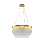 Подвесная светодиодная люстра Maytoni Trove MOD486PL-L38BSK