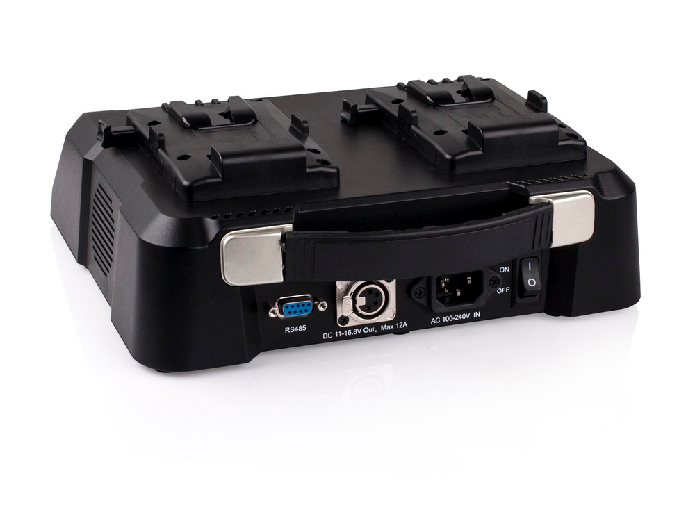 Зарядное устройство SWIT S-3812S 2-канальное для аккумуляторов  V-Mount (6А)