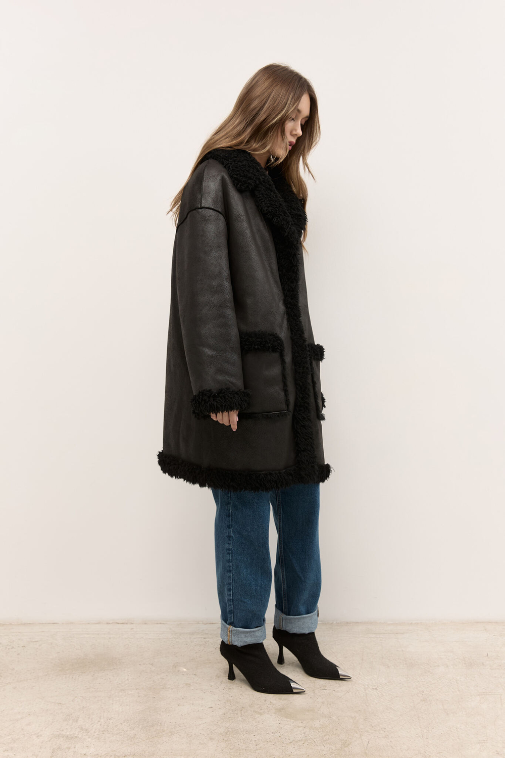 Дубленка двусторонняя