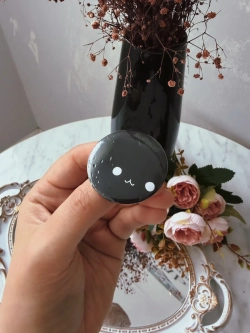 Значки черные котики эстетика