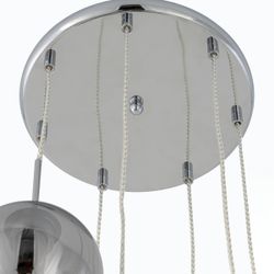 Citilux Томми CL102070 Люстра каскадная с дымчатыми шарами