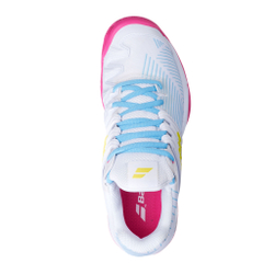 Женские теннисные кроссовки Babolat Propulse Fury Clay Court Shoe Women - White, Multicoloured