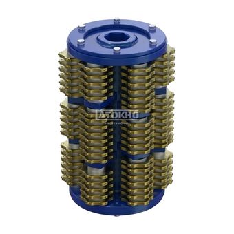 LATOKHO DSC 250-6 FURY (Россия) Фрезеровальный барабан (фреза) с шестигранными ножами, шестиосный