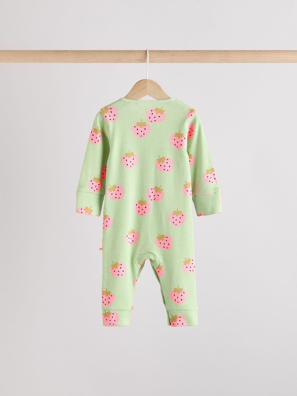 Комбинезон / Cлип для малышей Next E18-347, 3 шт., Светло-зеленый, Бежевый, Розовый