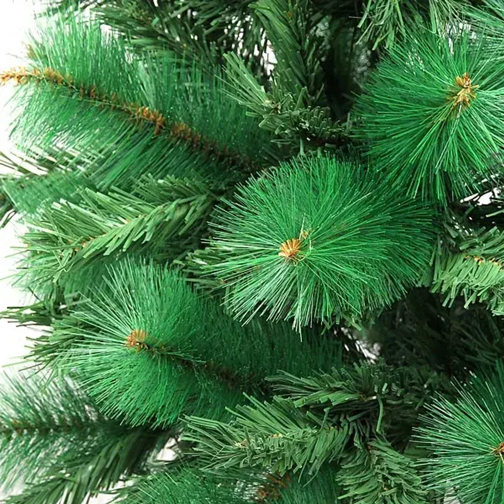 Елка искусственная 210см комбинированная PVC хвоя 700 веток
