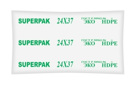 Пакеты фасовочные ФНД 24x37см, 8мкм, пищевые "SuperPak"