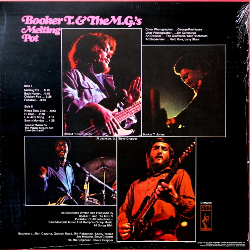 Booker T. & The M.G.'s / Melting Pot (LP)