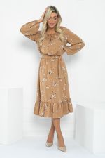 Платье Алания (бежевое) П12931-10М LT Collection