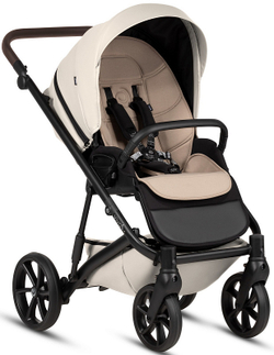 Детская коляска Tutis Viva 6 Plus Leather 2 в 1 1612086 Vanilla
