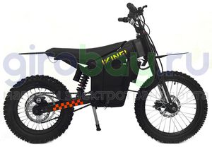 Электромотоцикл IKINGI WISH 01 1500W (52V/30Ah) - Чёрный фото №6
