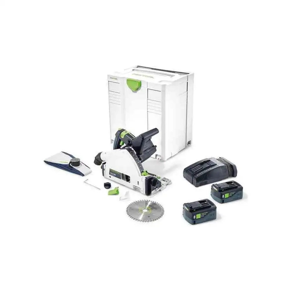 Аккумуляторная погружная пила TSC 55 Li 5,2 REBI-Plus-SCA FESTOOL 575687