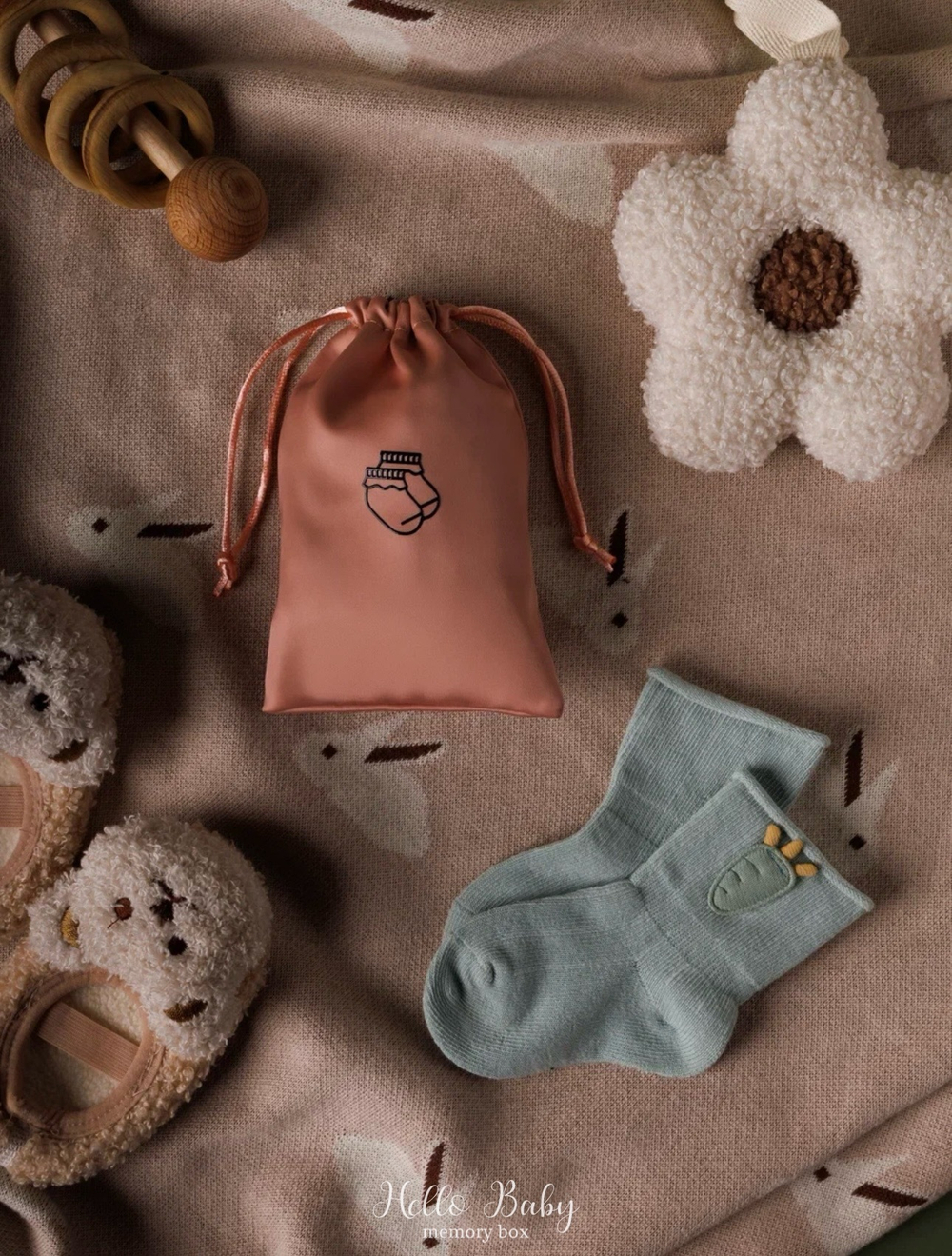 MemoryBox розовый "Игрушка Зайка"