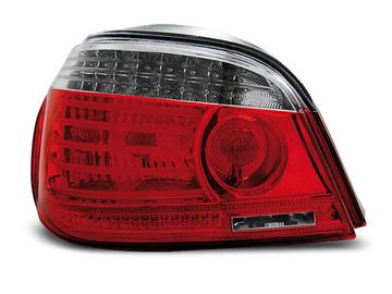 Задние фонари Bmw 5 E60 red white led