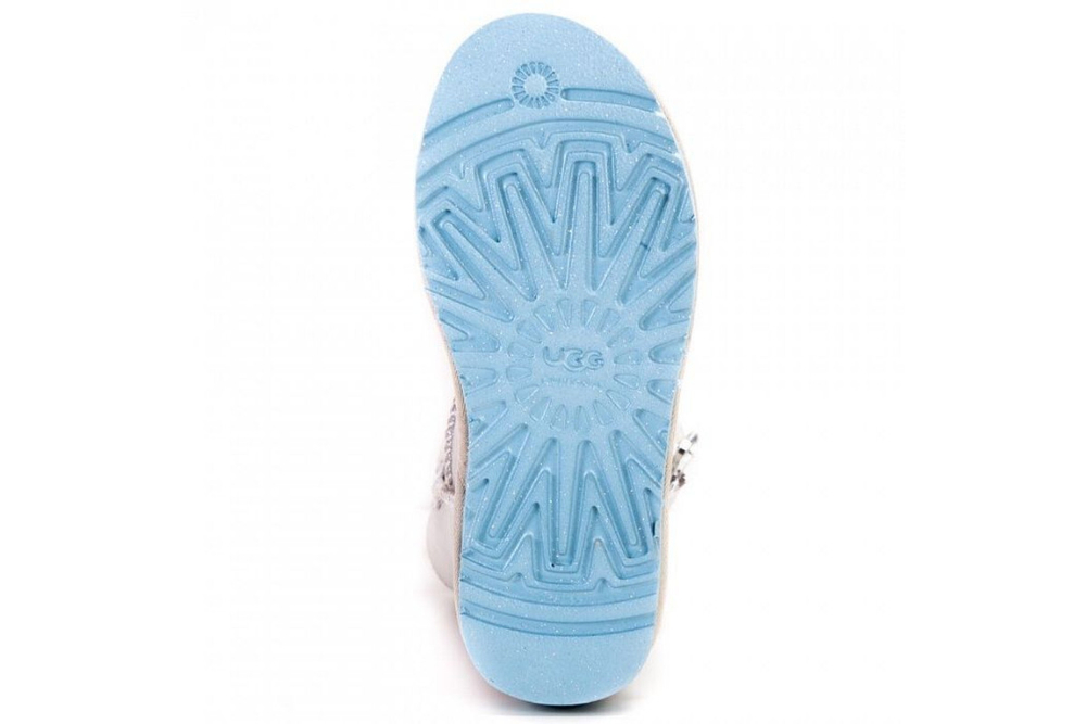 UGG Kids Bailey Button I Do White