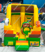 Коммерческий надувной батут "Сафари",  4.80*2.90*2.55 м