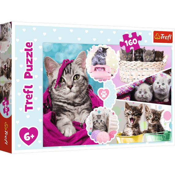 Puzzle &quot;160&quot; - Lovely kittens