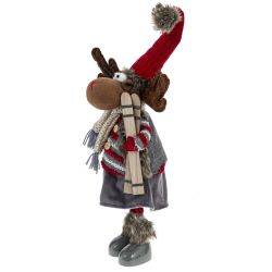 GAEM Игрушка набивная "Олень", L13 W11 H38/27 см, 2в.