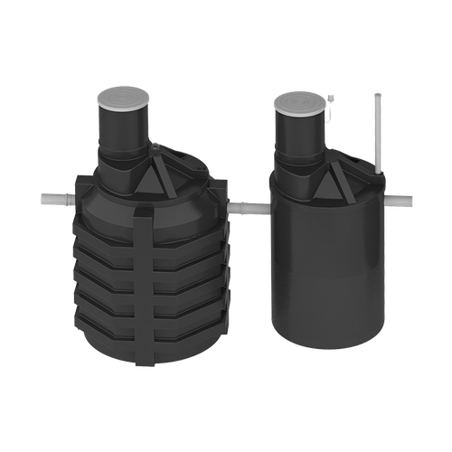 Станции биологической очистки Акватек ЛОС8/ 4-8 чел. (черный) - арт.556029.1