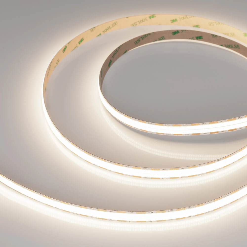 Светодиодная лента COB-X1088-12mm 24V Day4000 (22 W/m, IP20, 5m) (Arlight, 5 лет) 046930