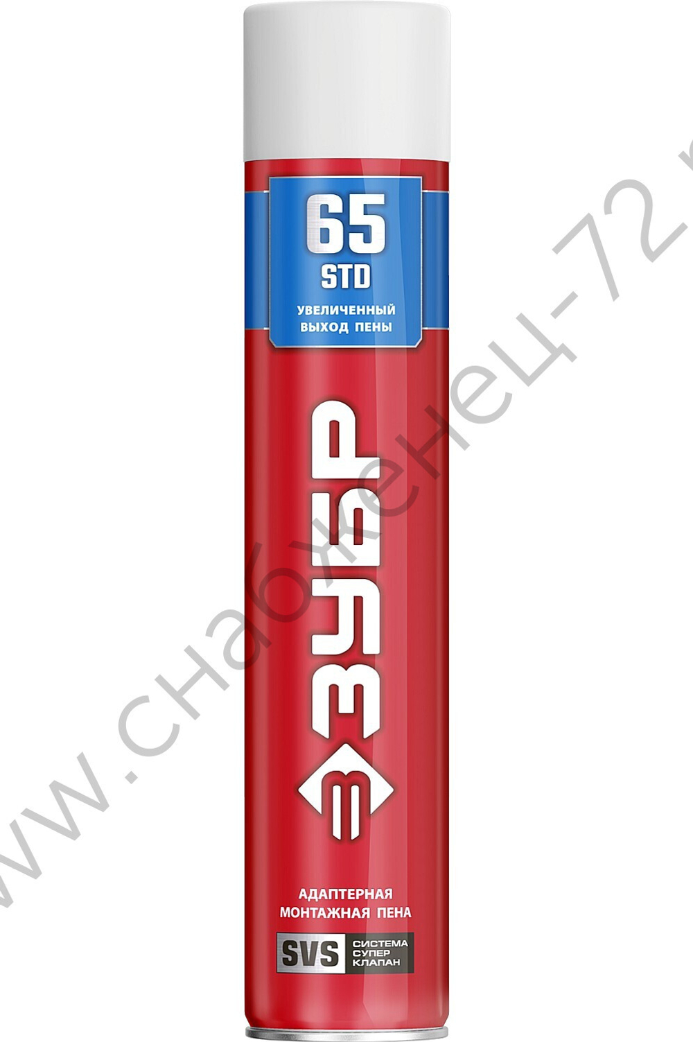 ЗУБР STD 65 750мл, с выходом до 65л, адаптерная, Монтажная пена (41144)