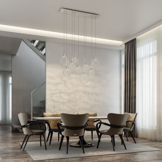 90353/9 / подвесной светильник / хром