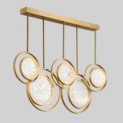 Дизайнерская люстра на штанге ЛУНА lighting collection L100