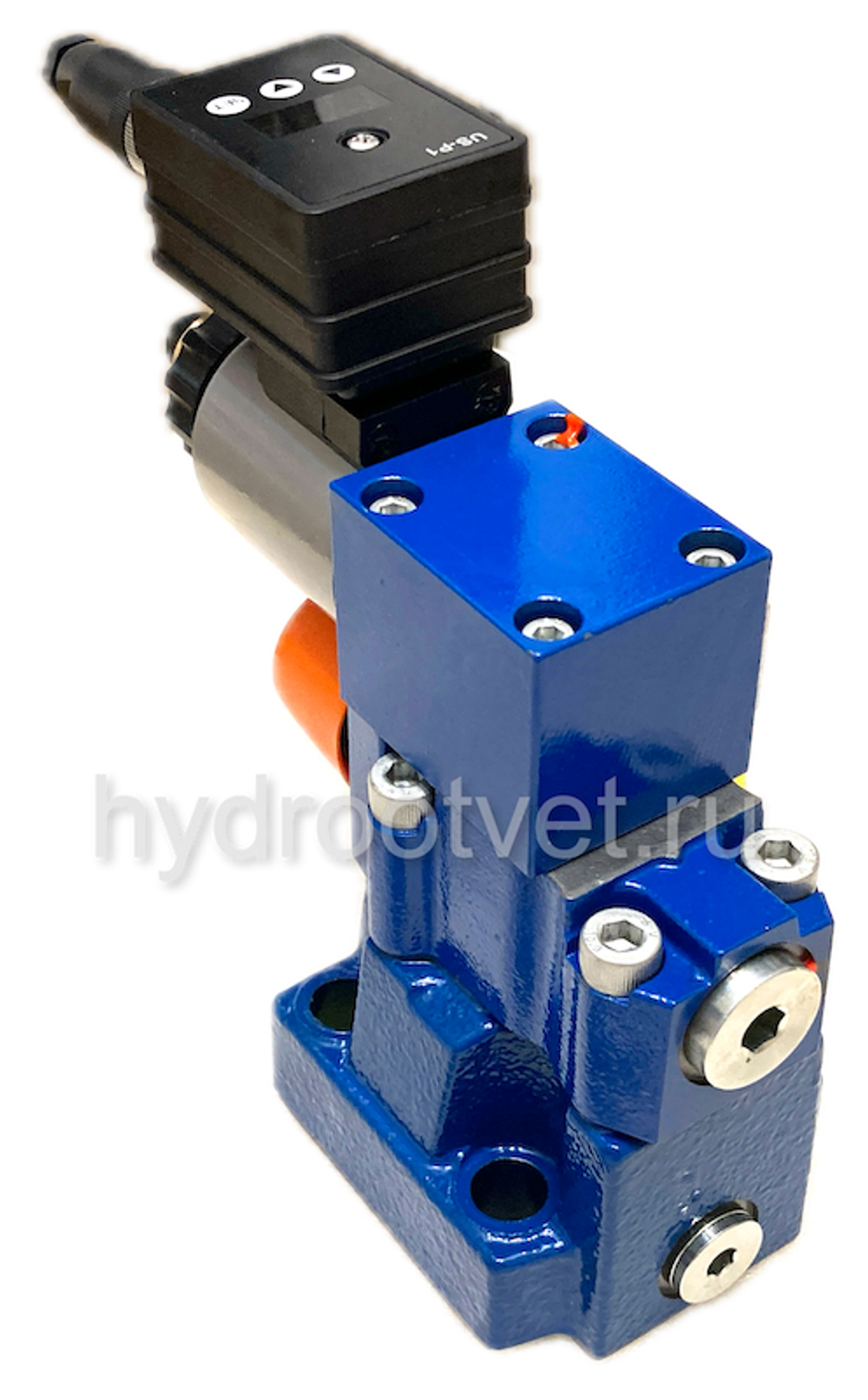 DBEME10-7X/200Y-8G24K31A1M - Пропорциональный предохранительный клапан со встроенным усилителем (OBE), Ду10, , регулировка давления до 200 бар, сигнал управления 0–10 В