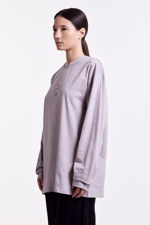 Лонгслив Гречиха Пепел - фото 7