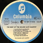 The Golden Gate Quartet ‎– The Best Of The Golden Gate Quartet 2LP (Германия)