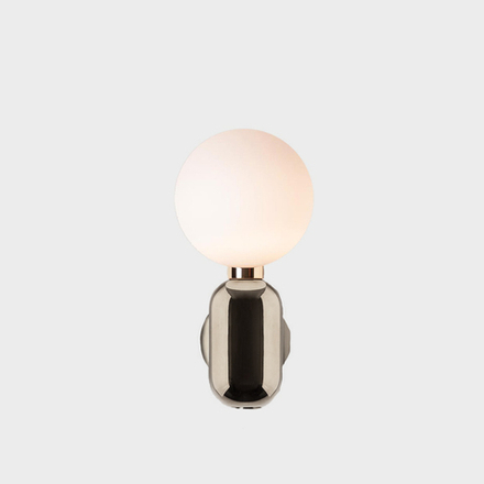 Wall design lamp Aballs by Parachilna (Silver)