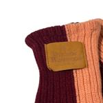 VIVIENNE WESTWOOD ПЕРЧАТКИ ДВУХЦВЕТНЫЕ