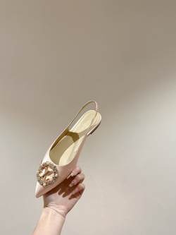 Louis Vuitton Met Slingback Ballerina