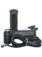 Ручка газа с замком зажигания и грипса для электросамоката универсальная