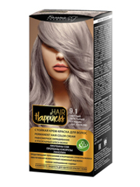 Белита-М Hair Happiness Крем-краска для волос аммиачная №9.1 пепельный блондин