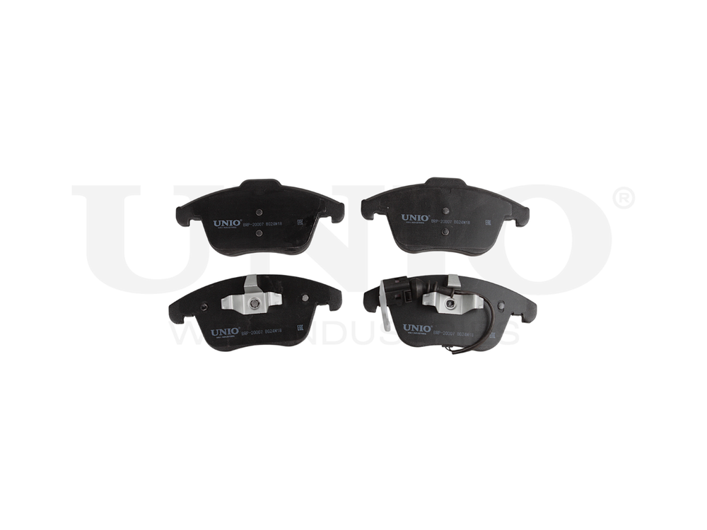 Колодки тормозные диск. передние с датчиком UNIO BRP-20007