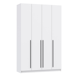 Шкаф для одежды 4-х створчатый Брандо 67.09, Белый