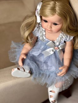 Кукла Реборн виниловая 55см в пакете (FA-028)