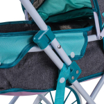 Коляска для куклы лежачая, пакет LM936-15