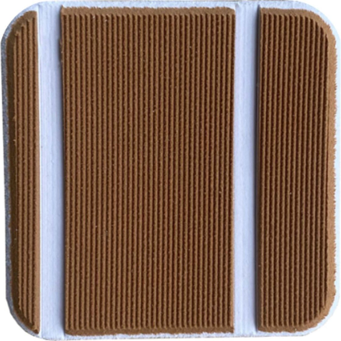 Покрытие палубное EVA, 2400х900х6мм, самоклеящееся, коричневое, тип "A", упаковка 2 листа, Marine Rocket