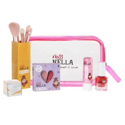 Набор в розовой косметичке Miss Nella Girly Girl Essentials Pink Edition