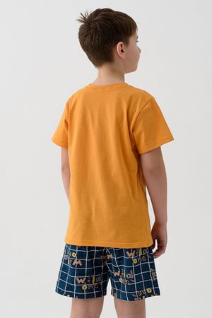 Пижама с шортами для мальчика Рычалкин