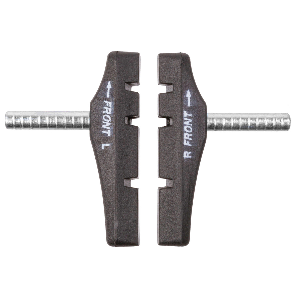 Тормозные колодки (5-361081) для кантилев. Тормозные (4 шт.) без крепежа ассиметричные для сталь. и алюмин. ободов