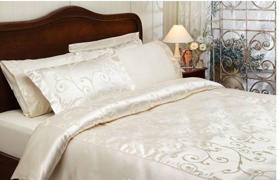 Постельное белье ASMARA кремовый TIVOLYO HOME