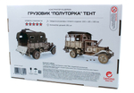 Конструктор из дерева "Армия России" Грузовик "Полуторка" Тент