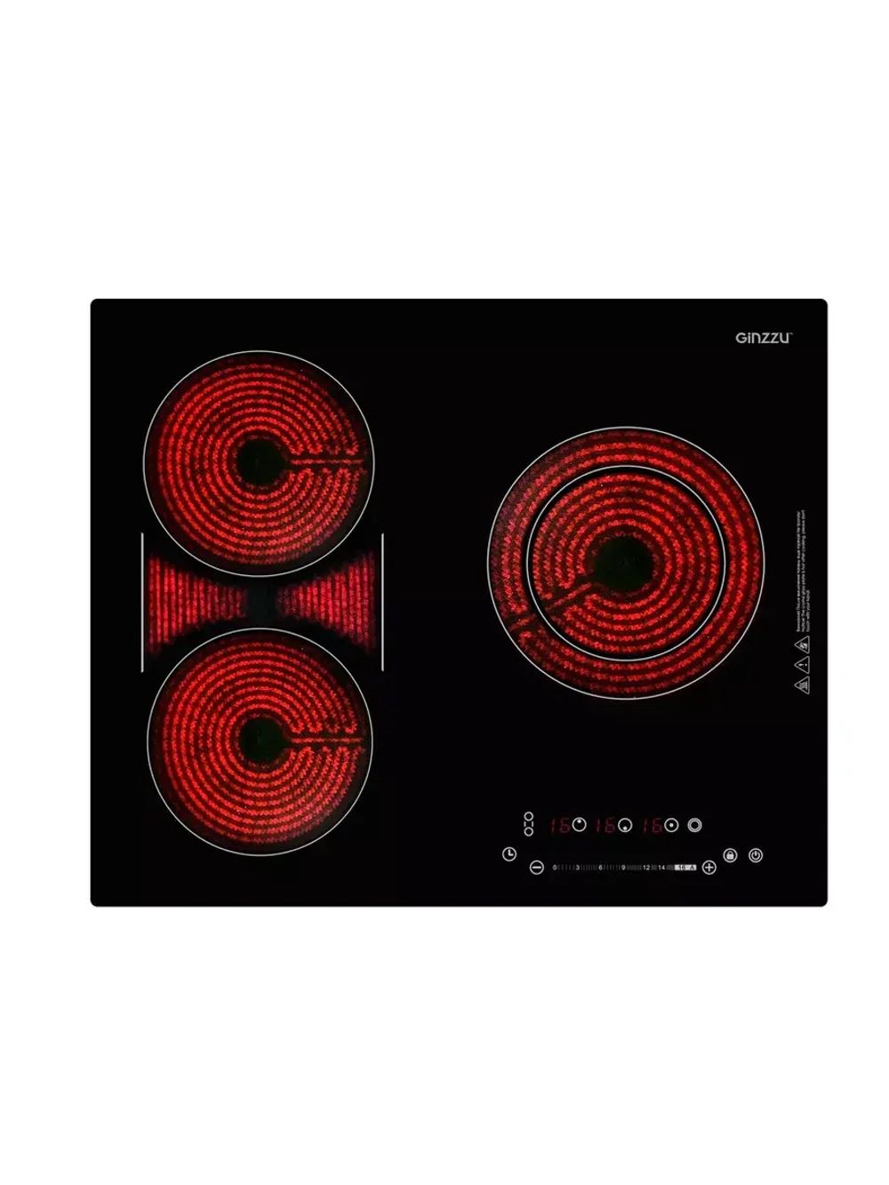 Встраиваемая варочная панель HCC-352 Ginzzu