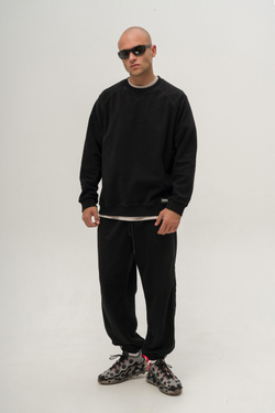 Толстовка KUL'TURA "FLEECE" Чёрный