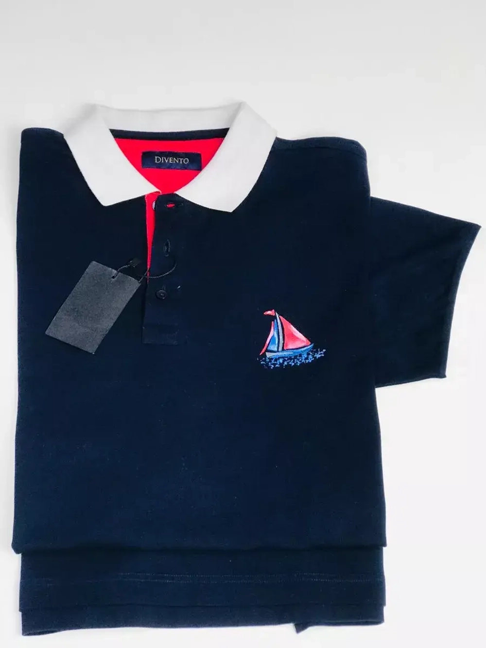 Футболка поло с коротким рукавом